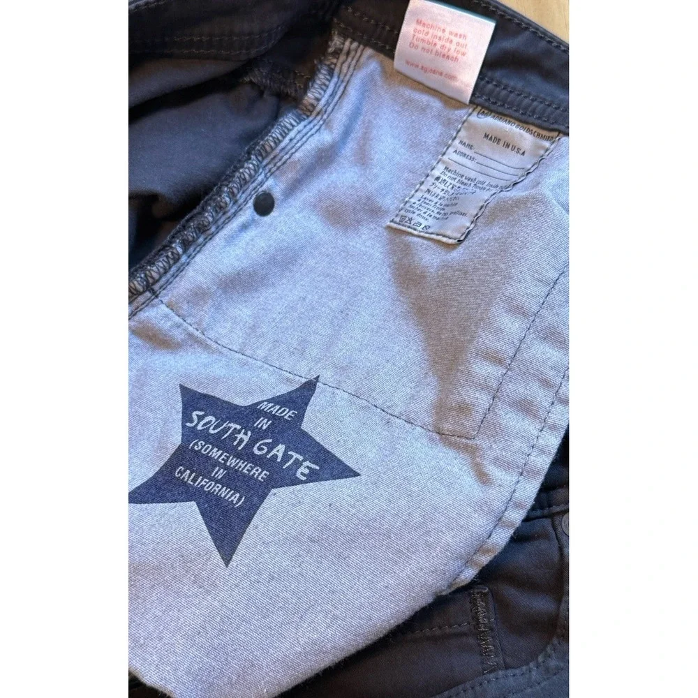 Adriano Goldschmied AG THE PROTEGE Straight Leg Gray Pant Size‎ 32X34 NWT
